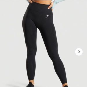 Gymshark Vital Seamless Leggings - Black Marl